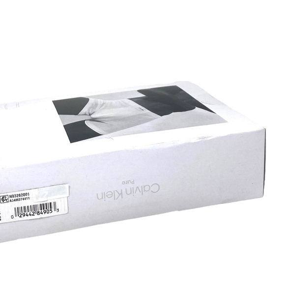 Calvin Klein Pure Cotton Stretch 3-Pack Trunk Black Men's Underwear NB3262001 - Picture 6 of 8